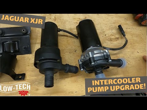 Jaguar XJR Intercooler Pump Upgrade