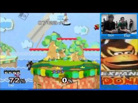 Shinespiked 2 : Espi (Marth) Vs. Sion (Falco) SSBM Grand Finals S2 - Melee
