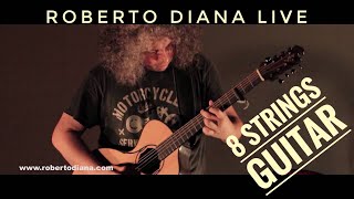 Roberto Diana - Day Off Live at Bibione LightHouse (VE) with 8 Strings Guitar