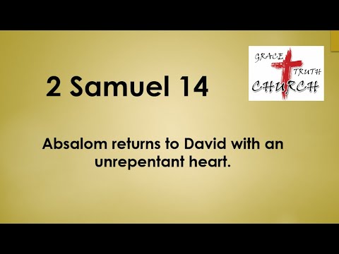 Morning Bible Devotion: 2 Samuel 14