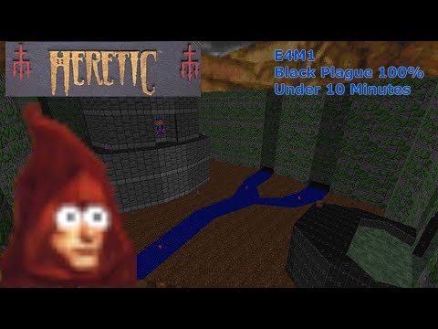Heretic: Shadow of the Serpent Riders: E4M1 BP-Max Under 10 Minutes Challenge (8:39)