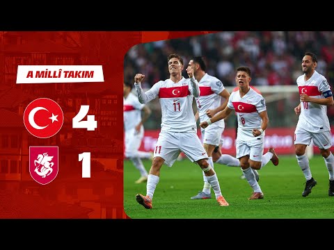 Maç Özeti | Türkiye 4-1 Gürcistan | FIFA Dünya Kupası Avrupa Elemeleri