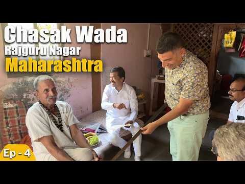 Ep 4 BTS 400 year old Wada in Maharashtra, Chasak Wada | Vishnu Ganesh Pingle samarak | Maharashtra.