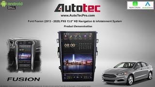 Ford Fusion (2013-2020) 10.4" HD Tesla Style Android Screen Navigation CarPlay Android Auto GPS