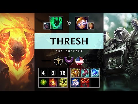 Thresh Support vs Blitzcrank - NA Master Patch 25.17