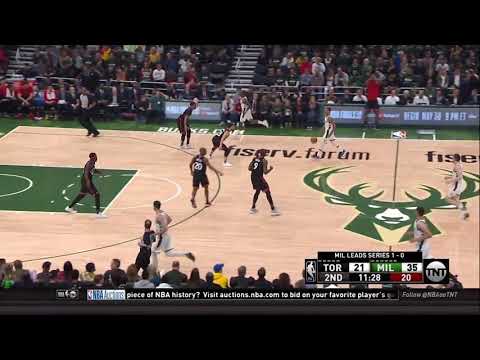 Pat Connaughton All Game Actions 05/17/19 Toronto Raptors vs Milwaukee Bucks Game 2 Highlights