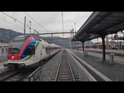 Cab Ride S10 25177 Bellinzona - Lugano