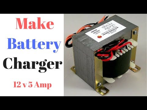how to make 12v 5 amp dc battery charger At home Video