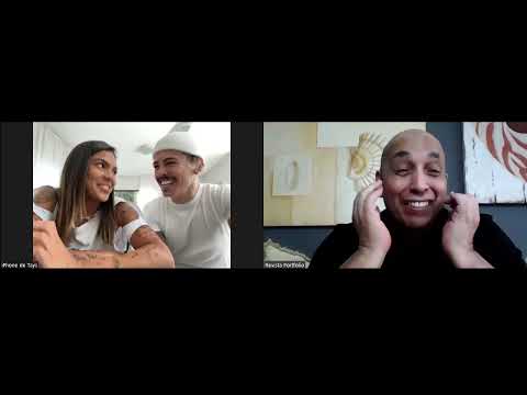 Luiz Alberto entrevista Tays Reis e Biel