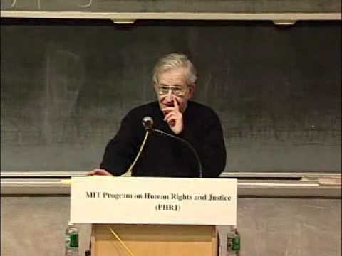 2005 - Noam Chomsky - The Idea of Universality in Linguistics and Human Rights (MIT) 1