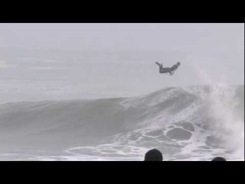 IBA Bodyboarding Jeff Hubbard and friends enjoy a solid free surf at El Gringo