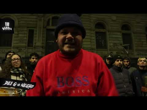 Dei G vs Negro (Batalla Escrita) I 18 BARRAS