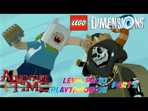 Gauntlet of the Hero! - Lego Dimensions Adventure Time Level Gameplay [A Book and a Bad Guy] Part 2