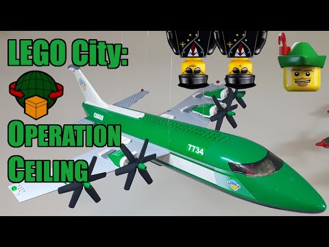 LEGO City - Operation Ceiling - Cargo Plane 7734 ✈🛫🛬🏹