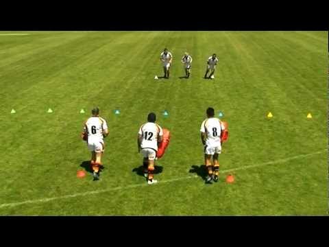 3 v 3 Colour Reaction Defence Drill thumbnail