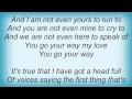 Beth Orton - Shadow Of A Doubt Lyrics