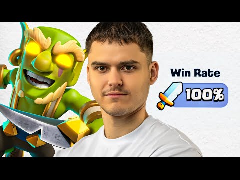 I Got a 100% WIN Rate with the BEST Hero Goblins Deck