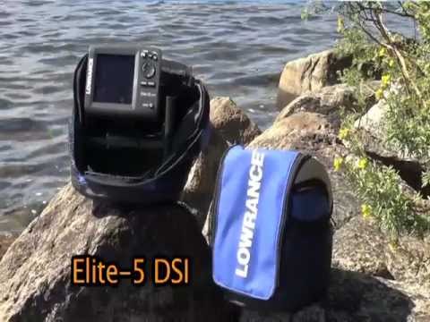 Benefits of the Lowrance Elite-5 DSI