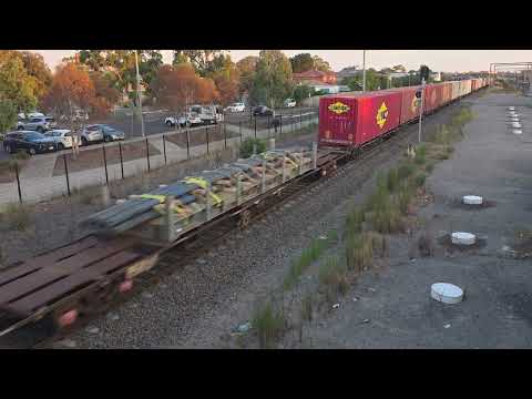 Pacific National NR96 NR28 NR102 4MB4 train Sunshine