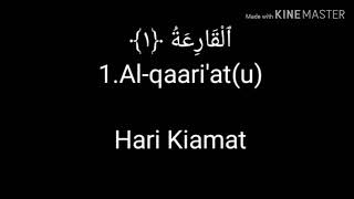 Download lagu SURAH AL-QORIAH LATIN DAN ARTI mp3
