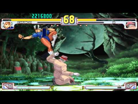 Street Fighter III 3rd Strike: Fight for the Future - Secret Q Boss Fight