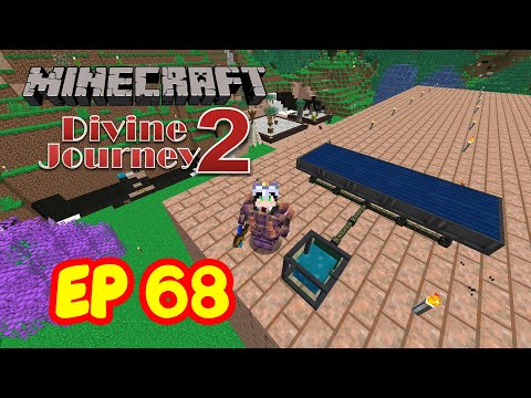 DUPLICAMOS LA GENERACION DE ENERGIA CON PANELES SOLARES  - Divine Journey 2 Serie de mods Ep 68