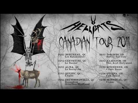 HELLBATS - CANADIAN TOUR 2011 - ONE MINUTE SUICIDE