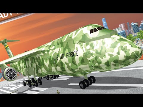 Army Cargo Plane 3D - Military Vehicles Driving Simulator - Android GamePlay 3D