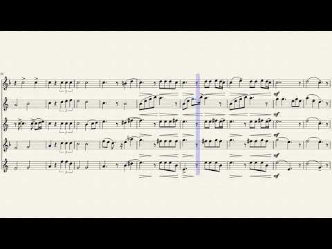 Can't Help Falling In Love - For Sax Quintet (Pentatonix version)