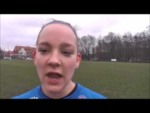 Sharon Zagar na KRC Genk Ladies - SC Eendracht Aalst op 23.12.2017