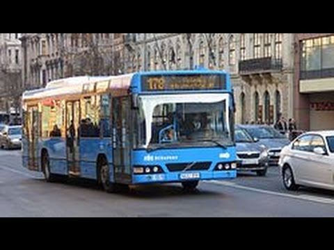 Budapest,178-as busz(Keleti Pu.M.-Naphegy tér)Bus line nr.178.