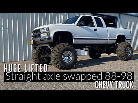 Solid Axle Swapped 88-98 Chevy K1500
