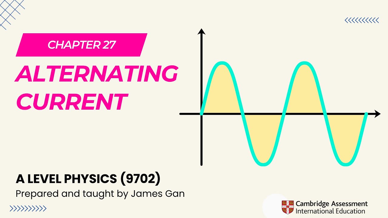 AS & A Level Physics (9702) - Chapter 27: Alternating Current