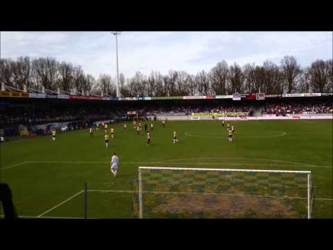 Sfeer RKC Waalwijk - Feyenoord eredivisie 2013