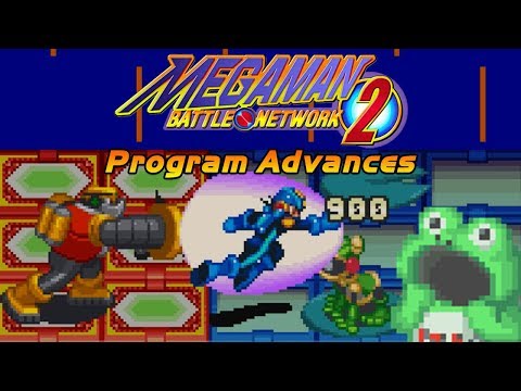 Mega Man Battle Network 2 - All 32 Program Advances (Including Darkness!)