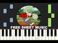 Piano Tutorial I M LATE From Alice In Wonderland Disney 1951 With Free Sheet Music Pdf