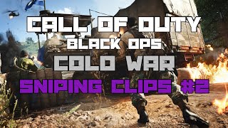 CALL OF DUTY BLACK OPS COLD WAR SNIPING CLIPS #2