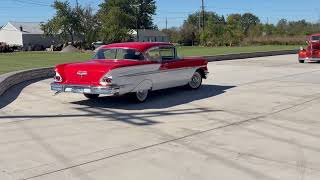 39-Years-Owned 1958 Chevrolet Bel Air Sport Coupe Pulling In