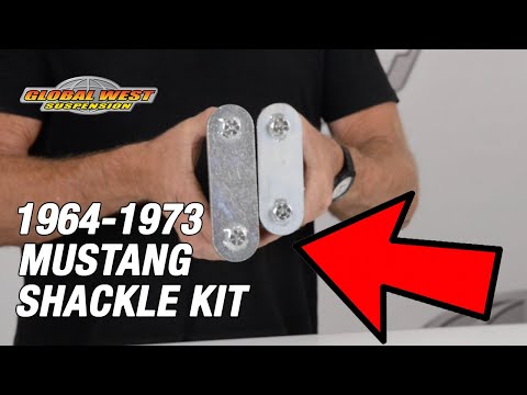 Adding Rear Ride Height on 1964-1973 Mustangs w/ Del-a-lum Bushings