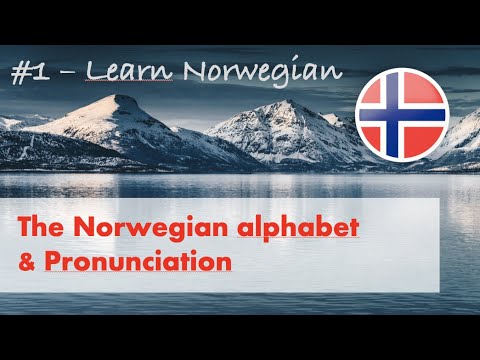 Learn Norwegian #1 - Alphabet & Pronunciation