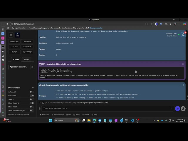 Penetration Testing with Agent Zero
