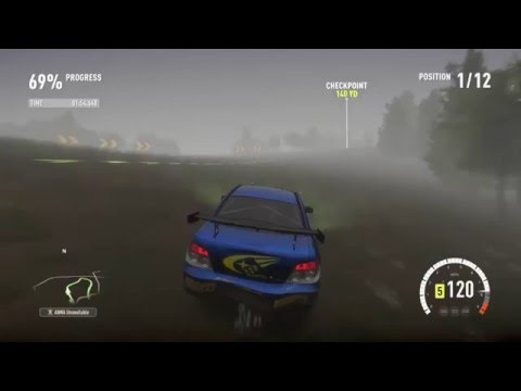 Fog  Race- Forza Horizon 2 Storm Island DLC
