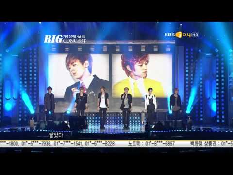 111101 Teen Top-Clap+The Back Of My Hand+Don't Put Perfume @KBS Joy 5th Annivesary Big Concert