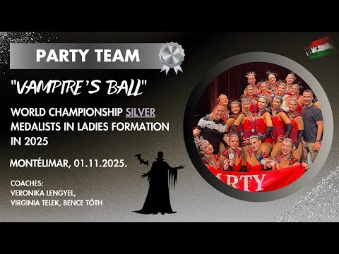 ROCK AND MAGIC SE, Hungary PARTY TEAM World Championship Ladies Formation 2ND PLACE