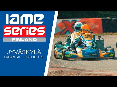 IAME Series Finland 2018 - Jyväskylä - Lauantai Highlights