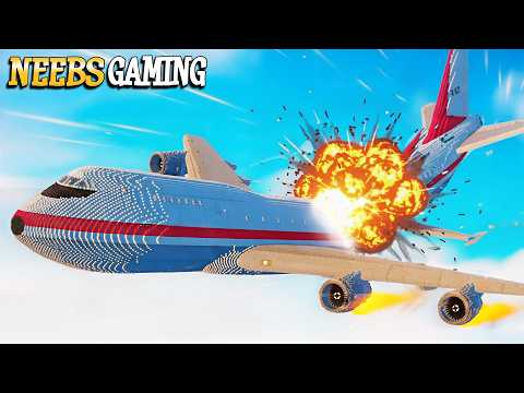Teardown NEW Multiplayer & Mods - Mini-Gun on an Airplane & More!