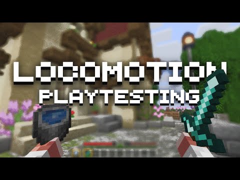 Locomotion Playtesting - Minecraft animation mod