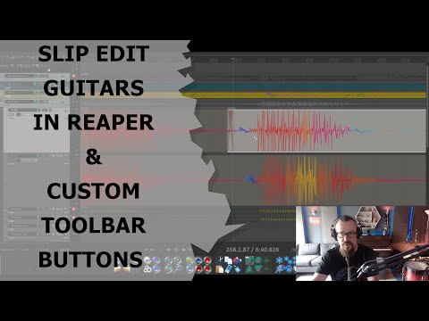 Slip Edit Guitars in Reaper