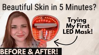 BEST LED MASK? Skincare Must Have? Red Light Therapy Review - Amiro Spectra 5-in-1 Mask Demo!
