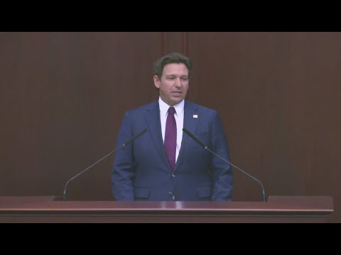 DeSantis discusses several pressing issues for Florida in State of the State Address